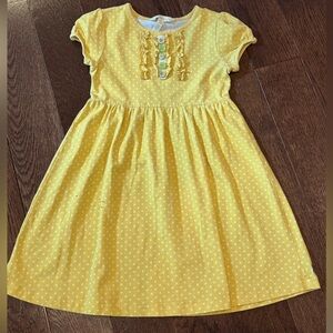 Matilda Jane yellow polka dot dress